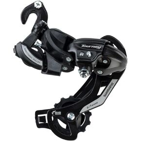 Shimano Tourney TY500 6/7-Speed Long Cage Rear Derailleur with Frame Hanger for BMX/Track Frame