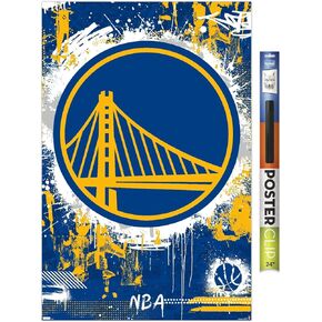 Trends International NBA Golden State Warriors - Maximalist Logo 23 Wall Poster