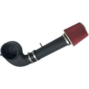 3.5-Inch Cold Air Intake Kit with Filter 1988-1995 Compatible for Chevrolet GMC C/K/R/V C1500 C2500 C3500 K1500 K2500 K3500 for Suburban 1500 2500 4.3L V6 5.0L 5.7L V8 (Black Tube & Black FIlter)