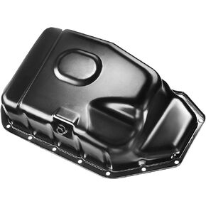 A-Premium Engine Oil Pan Sump with Drain Plug, Compatible with Honda CR-V CRV 2002-2006, Accord 2003-2007, Civic 2002-2005, Element 2003-2011 & Acura RSX 2002-2006, 2.0L 2.4L Gas