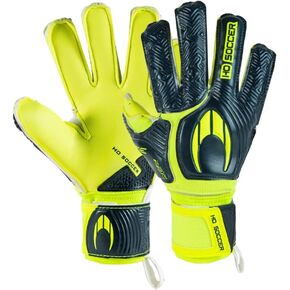 HO Soccer ONE Flat Protek Maze Lime Goalie Goalkeeper Gloves for Youth&Adult