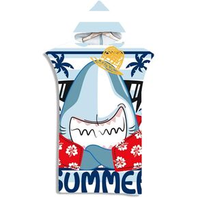 Quick Dry Surf Poncho Changing Towel Robe Hoodie for Adults Men Women,Microfiber Swimming Beach Surfing Diving Home Hot Springs Bathing Parka