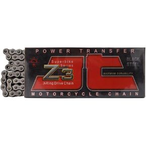 JT Chain JTC525Z3100RL (525 Series) Black Steel 100 Link Super Heavy Duty X-Ring Chain with Connecting Link in Kuwait