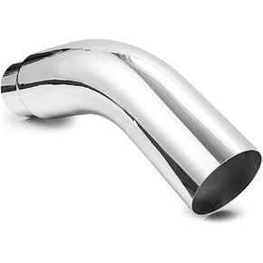 A-KARCK Different Trend Exhaust Tip 5.0" Inlet, Chrome Tailpipe Tip with 5.0" Inlet 6.0" Outlet 23" Overall Length, Stainless Steel Structure for High Temperature Resistance