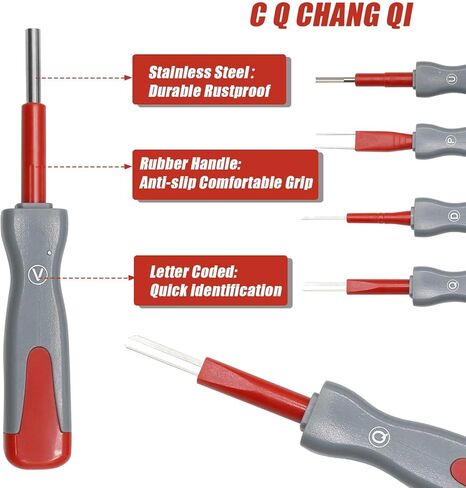 مجموعة أدوات إزالة الأطراف العالمية (26 قطعة) - تحل محل مجموعة أدوات إصدار موصل أسلاك السيارة العالمية - استخراج الدبابيس بأقل قدر من الضرر من in Kuwait