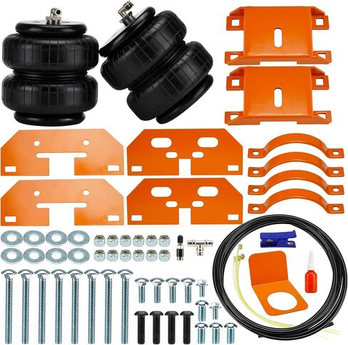 طقم حقيبة تعليق هوائي 4WD لدودج رام 2500 3500 2003-2010، رام 1500 2006-2007، لرام 3500 2011 2012، سعة تسوية الحمل 5000 رطل، استبدال طقوس الركوب 2299 in Saudi Arabia