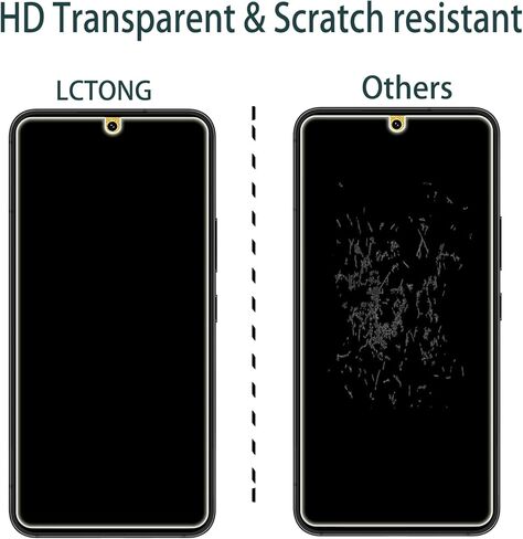 (3 عبوات) واقي شاشة صلابة 9H لهاتف Samsung Galaxy S22 5G - خالٍ من الفقاعات - مقاوم للخدش - سهل التركيب، واقي شاشة من الزجاج المقوى متوافق مع Samsung Galaxy S22 5G in Kuwait