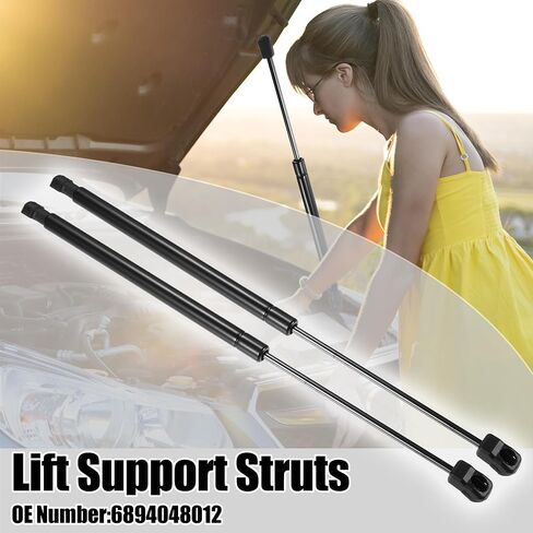 X AUTOHAUX 2pcs Rear Glass Window Lift Support Gas Struts Gas Spring Shock for Toyota Highlander 2009-2013 in Saudi Arabia