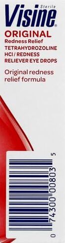 قطرات فيسين الأصلية لتخفيف احمرار العين للعيون الحمراء وتهيج العين، 0.5 أونصة سائلة. أوقية in Kuwait