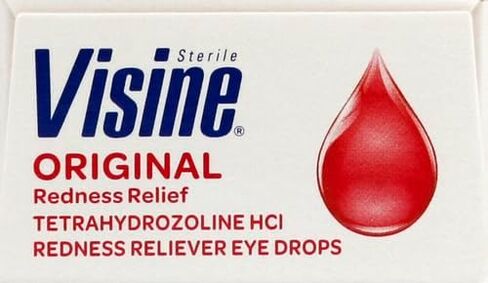 قطرات فيسين الأصلية لتخفيف احمرار العين للعيون الحمراء وتهيج العين، 0.5 أونصة سائلة. أوقية in Kuwait