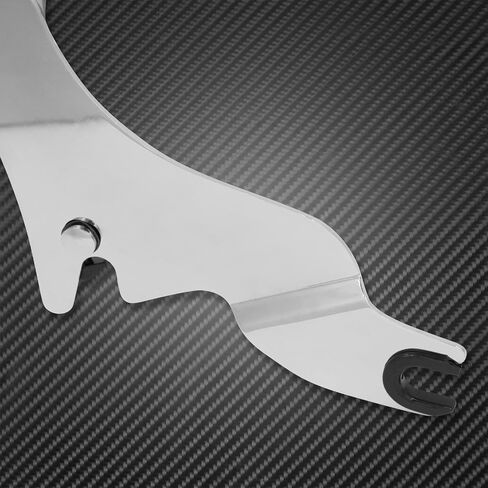 HDBUBALUS 16'' Motorcycle Sissy Bar Rear Passenger Backrest Fit for Harley Touring Road King Road Glide Street Glide 2009-2021 in Saudi Arabia