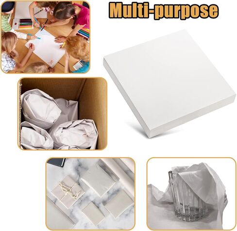 Packing Paper Sheets for Moving 12" x 12" Newsprint Paper Shipping Paper Sheets for Moving Boxes Filler, Shipping,Packing Supplies Wrapping Paper for Protecting Fragile Items, 100 sheets in Saudi Arabia