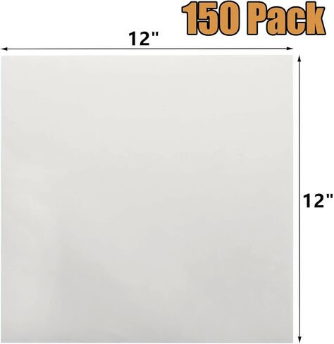 Packing Paper Sheets for Moving 12" x 12" Newsprint Paper Shipping Paper Sheets for Moving Boxes Filler, Shipping,Packing Supplies Wrapping Paper for Protecting Fragile Items, 100 sheets in Saudi Arabia