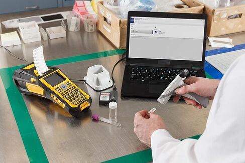 Brady M610 Handheld Label Maker with Hard Case (M610-KIT). Durability Meets The widest Range of Data Entry Options. Replaces BMP61,Yellow/Gray, Large in Saudi Arabia