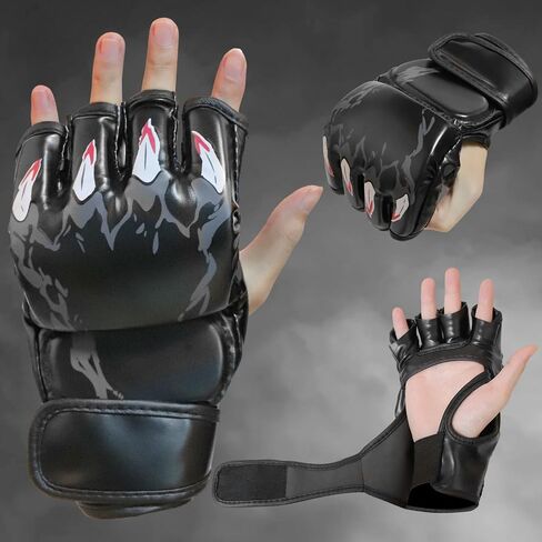 Boxing Gloves for Men and Women, Punching Bag Gloves, Kickboxing Gloves, eavy Bag Workout Gloves for Boxing, Kickboxing, Muay Thai, MMA in Saudi Arabia