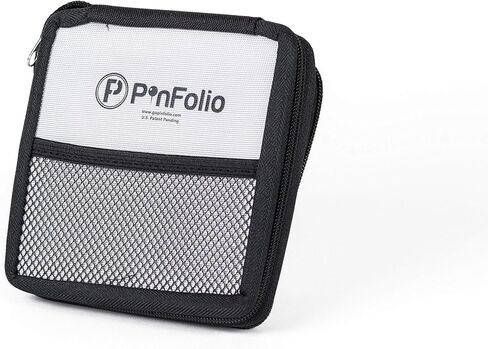 PinFolio Mini Show Pin Display Bag, Lightweight & Compact Mini Sports & Disney Pin Book with Carry Strap for Easy Trading Up to 48 1-Inch Enamel Pins in Kuwait