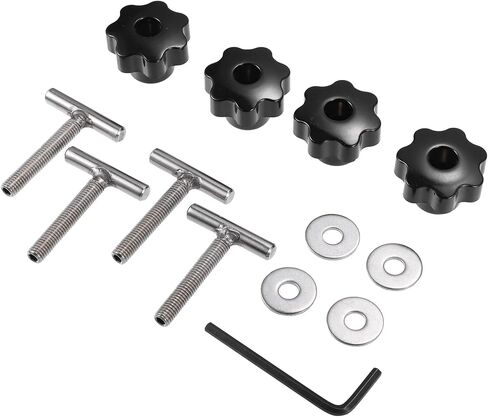 Locking Rail Mounting Screws 50mm Locking Rail Bolts Mounting Screw for VW Multivan 2004-2014 (Set of 4) in Saudi Arabia