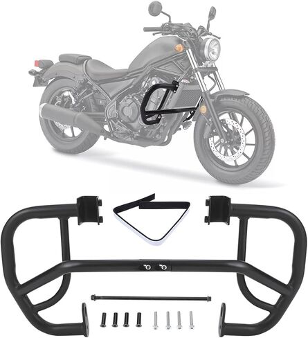 Motorcycle Engine Crash Bars Guard Highway Bumper Replacement for Rebel 300 500 CMX500 CMX300 2017-2023 Anti-Collision Barrier in Kuwait