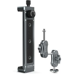 Tripod Mount Adapter with Magic Arm, Aluminum Tripod Mount Holder for Ipad 12.9,Tablet Tripod Mount with 1/4" Screw,Compatible with Ipad Pro 12.9/11-(6.5"-17.3")