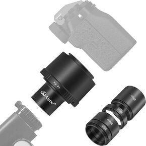 Alstar Fu ji FX T-Adapter and M42 to 1.25" T-Adapter - Bundle with - T2 8.10.20.40 Extension Tube Kit