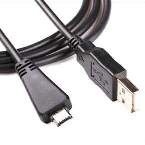 GONOLOWAY Replacement VMC-MD3 USB Charging Cable Compatible with Sony Digital Camera DSC-W350D W360 W380 W390 W570 TX100 TX66 H70 HX100 HX9 HX7 HX7V and More (3.3ft)