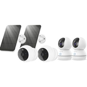 Noorio Home Security Camera System with B200SE-A201×2，CS201×2