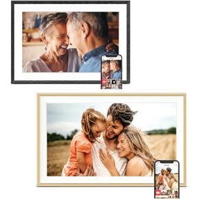 15.6'' Frameo WiFi Digital Picture Frame with 10.1'' Frameo WiFi Digital Picture Frame