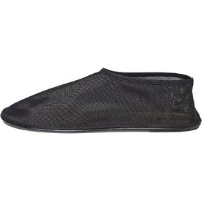 Mesh Sock Ballet Flat for Women Round Toe Nylon Tulle Mary Jane Flats Sheer Casual Comfortable Bailarina Shoes
