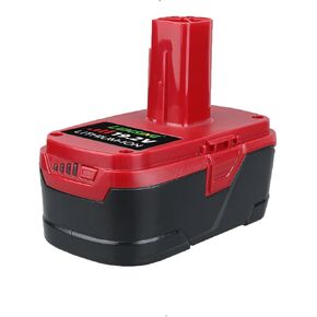 LUMSING C-3 5.0Ah Lithium-ion Replacement for Craftsman 19.2 Volt Battery Compatible with Craftsman Battery 19.2V C-3 315.115410 315.11485 130279005120235021 11375 Cordless Drills