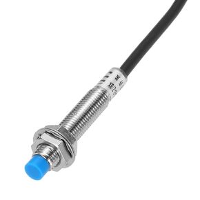 MECCANIXITY M8 Approach Sensor Inductive Proximity Sensor Switch NO Normally Open NPN 2mm Detection Distance, DC 6-36V LJ8A3-2-Z/BX, 3.9ft, 1Pcs