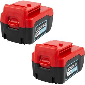 Futurebatt 2-Pack PC18B Battery for Porter Cable High-Output 6000mAh Lithium-Ion 18-Volt Battery PC18B PC18BL PCC489N PC18BLEX Only Can Charged with Charger PCXMVC PCLMVC (Not PCMVC)