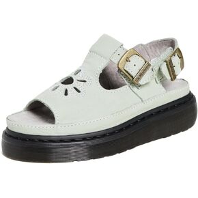 Dr. Martens Women's Dunnet Flower Sage Green Buttersoft Sandals