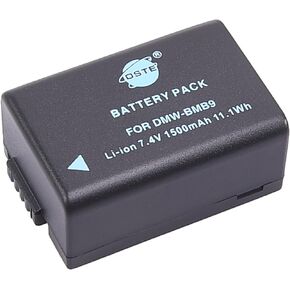 DSTE DMW-BMB9 DMW-BMB9E Battery Compatible with Panasonic Lumix DMC-FZ40 FZ45 FZ47 FZ48 FZ60 FZ62 FZ70 FZ72 FZ80 FZ100 FZ150 Camera