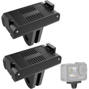 2PCS Magnetic Action Quick Release Adapter Mount for DJI Osmo Action 5 Pro Action 4 Action 3 Quick Release Adapter - Action 5 pro/4/3 Accessories, Attachable Tripod, Selfie, Vlogging