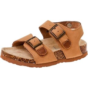 Rugged Bear Boys Summer Casual Adjustable Strap Cork Sandals