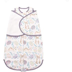 Sleepsack Baby Swaddle, 3-Way Adjustable Wearable Blanket 0-12 Months, Swaddles Newborn Infant Sleep Sack Soft Transition Swaddling Cotton Sleeping Blanket, Squirrel