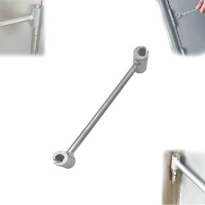 Hinges Gap Adjusting Wrench, 2025 New Door Hinge Adjustment Tool, Double-Head Door Hinge Gap Repair Tool Hand Tools Adjustable Hinge Repair Spanner (2 Pcs, 14/18mm and 23/25mm)