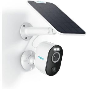 Reolink Argus 3 Pro ، 4MP 5GHZ Wireless Security Camera Outdoor Battery مدعومة ، كاميرات 2.4/5 جيجا هرتز للأمن المنزلي مع رؤية ليلية ملونة 2K ، الكشف البشري/المركبات ، متوافقة مع Alexa