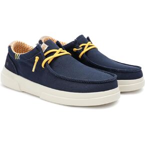 PITAS Sirmione Loafers for Women | Comfortable Casual Shoes | Women’s Ultralight Slip-On Shoes | Navy