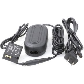 SZRMCC AC Adapter with DR-E18 DC Coupler LP-E17 Dummy Battery for Canon EOS 750D T6i 760D T6S 800D X9i 200D 250D 77D X8i