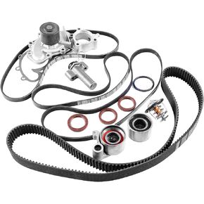 Timing Belt Water Pump Kit Engine Timing Belt Kit Fits for 1996-2002 4Runner, 1995-2004 Tacoma, 1995-1998 T100 3.4L V6 Replace OE 13503-62040