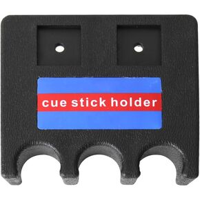 Scott Edward Pool Cue Holder, Cue Rest Cue Stick Holder, 5-Cue Portable Pool Stick Holder for Table, Weighted Mini Billiard Stick Holder for Pool Cues (5 Cue)