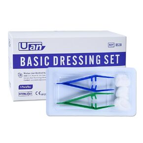 Sterile Cotton Balls sterile Plastic Forceps | Wound Care Kit (Cotton Balls)