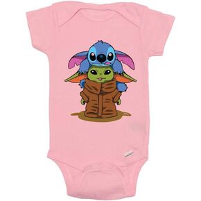 TeeNow - Fast Friends! - Yo-Stitch Inspired (Multiple-Designs) - Baby Infant Bodysuit - Boy/Girl
