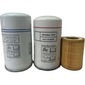 Filter Kit NABARKI Oil Separator 6221372600 Oil Filter 6211472600 Air Filter 6211473700 for Screw Air Compressor Replacement Parts