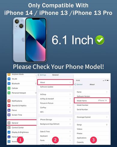 2 Pack Privacy Screen Protector for iPhone 13 Pro Max and for iPhone 14 Plus Tempered Glass Anti-Spy Gradient Colorful Anti Bluelight Easy Installation Frame Full Coverage (6.7 inch Blue) in Saudi Arabia