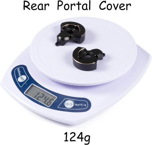 Brass Knuckle Weights Front and Rear Portal Cover for 1/10 RC Crawler Vanquish VS4-10 Phoenix F10 Portal Axle Lower COG in Kuwait