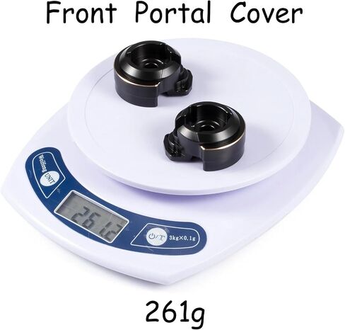 Brass Knuckle Weights Front and Rear Portal Cover for 1/10 RC Crawler Vanquish VS4-10 Phoenix F10 Portal Axle Lower COG in Kuwait