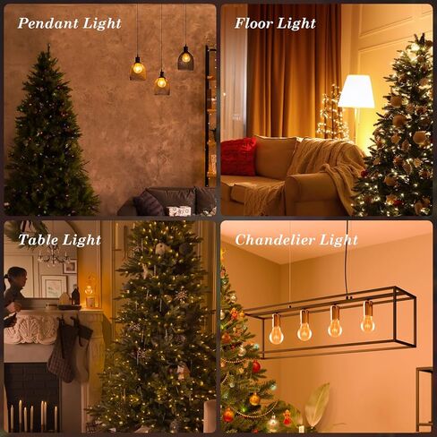 Edison LED Bulb E26 Base 25 Watt خمر قاتمة للضوء المتوهج A19 2200k ناعم أصفر دافئ وهج مثالي للديكور الريفي وإضاءة النمط العتيقة in Kuwait