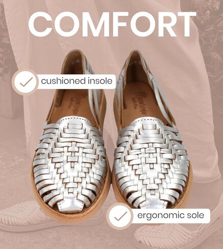 Macarena Collection Sandals women Huarache Sandal Colorful Leather Mexican Style 4150 in Kuwait